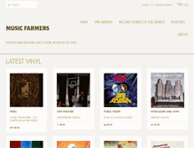 Tablet Screenshot of musicfarmers.com